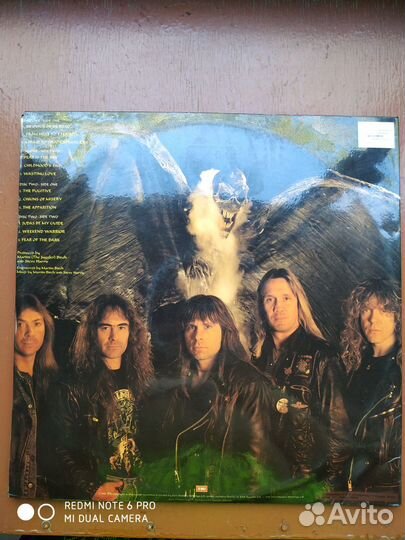 Винил iron maiden 