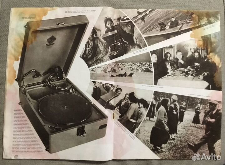 Журнал СССР на стройке №7 1935 г. Немец. яз