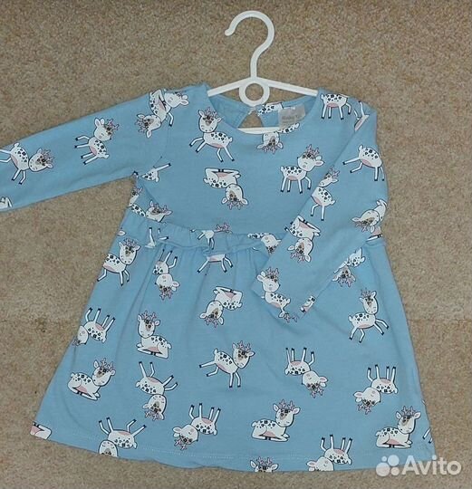 Платье для девочки 74 рост