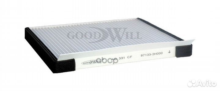 Фильтр салона hyundai Accent III, Elantra AG331