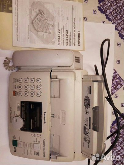Panasonik KX-FP82RS факс с автоответчиком