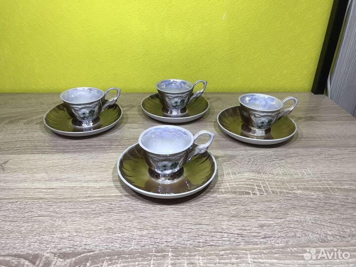 Кофейный набор 4 персоны И.12659