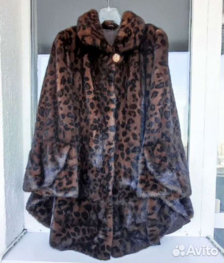 Шуба норковая модель бабочка размер 58-60-62-64