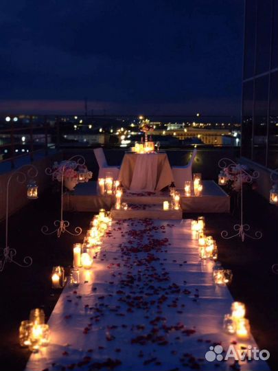 Организация романтических свиданий на крыше Пенза