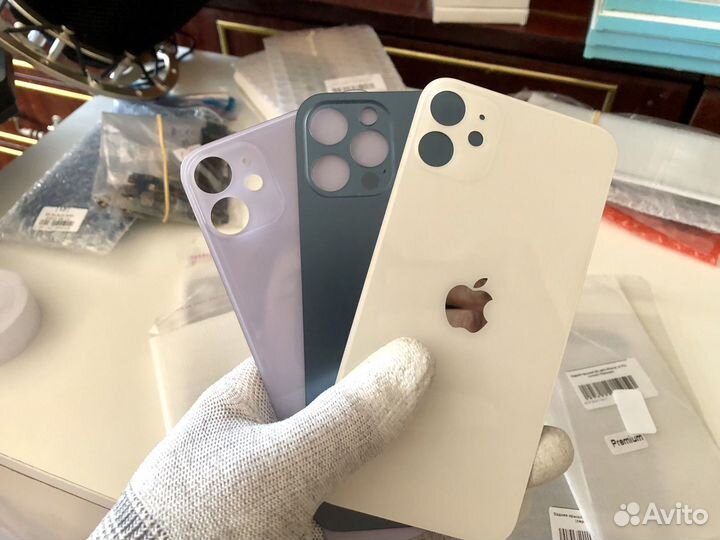 Заднее стекло на iPhone