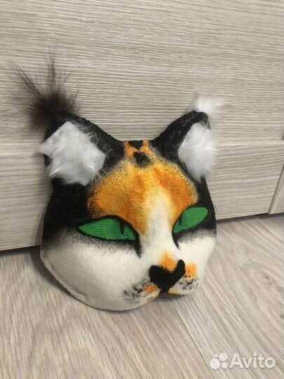 Маска для квадробики кошка