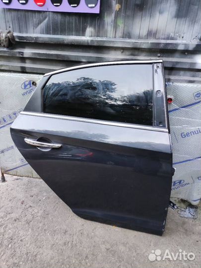 Дверь задняя правая в сборе Sonata 7 LF 2018