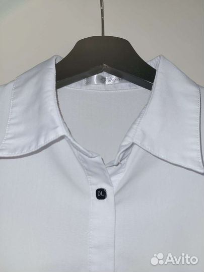 Блузка белая школьная 11-12лет