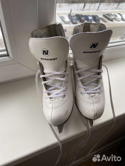 Коньки детские на девочку 32 размер