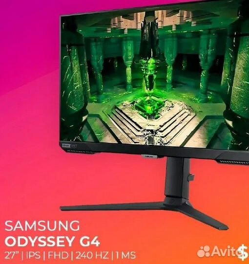 Новый монитор Samsung IPS 240 Гц 27