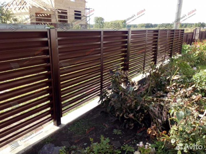 Забор-жалюзи