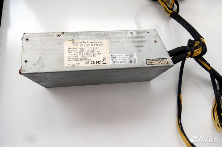 Блок питания для асика s9