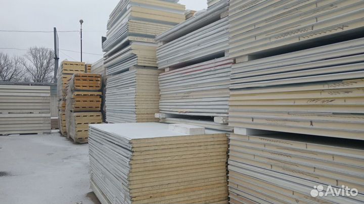 Сэндвич панели в наличии на складе