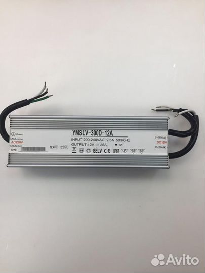 Блоки питания 12-24В IP67