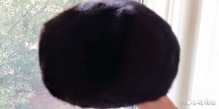 Берет женский норковый