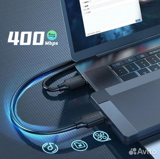 USB Кабель Mindpure US101 USB3.0, 1м