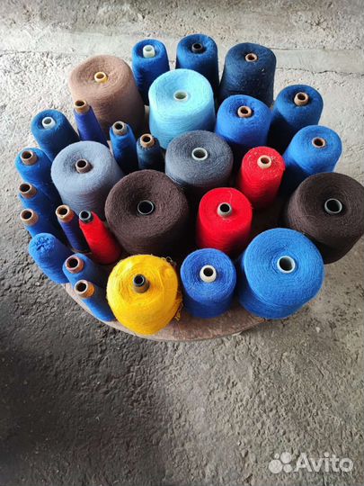 Пряжа в бобинах