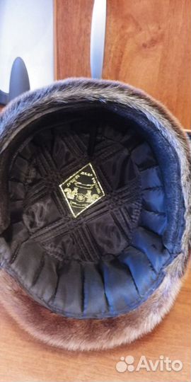 Мужская зимняя шапка из натурального меха