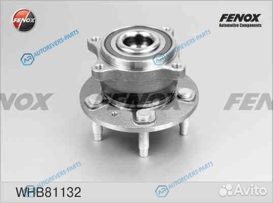 WHB81132 Ступица с подшипником в сборе зад правлев