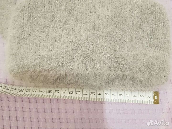 Комплект шапка и варежки