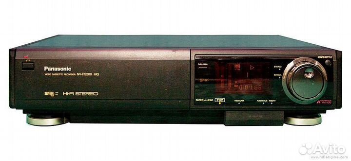 Видеомагнитофон panasonic nv-fs200