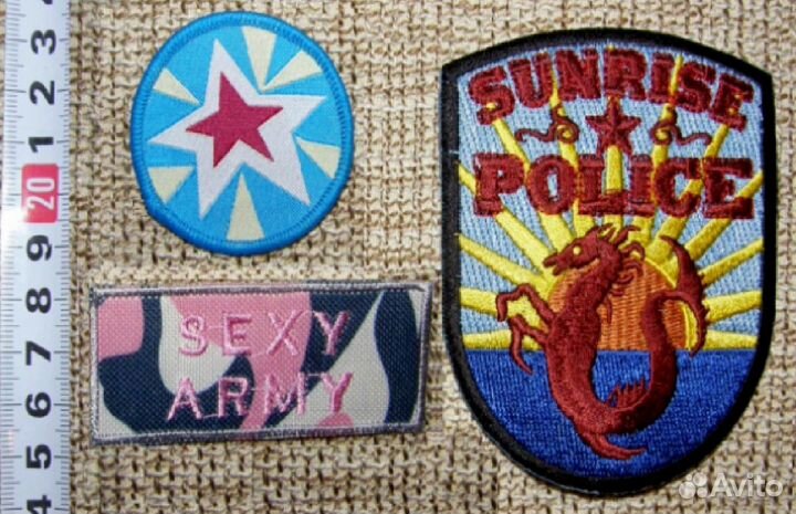 Новые Нашивки патчи