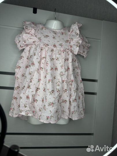 Платье детское муслин