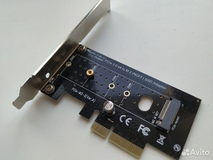 Адаптер PCI-E M.2 ngff for SSD
