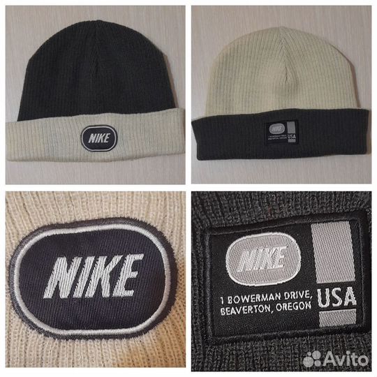 Двусторонняя шапка nike