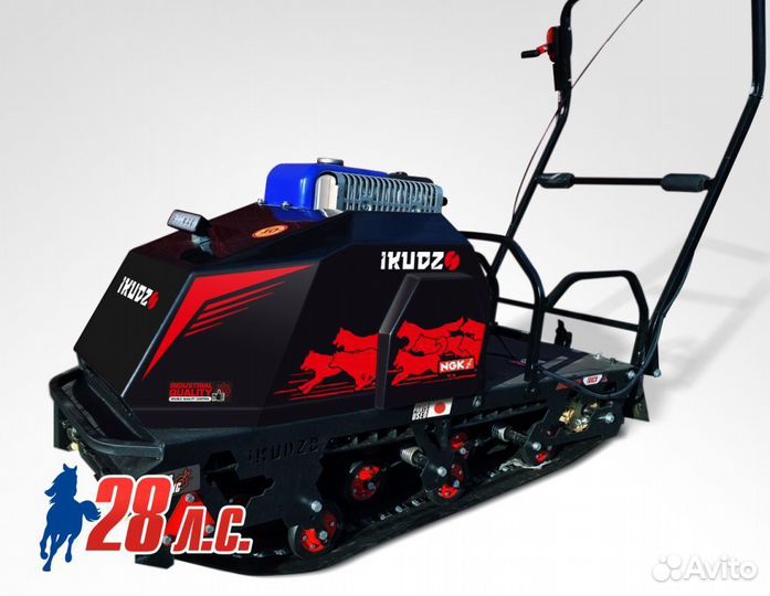 Мотобукс ikudzo 2.0 1450/500 EKR28 dinkin black