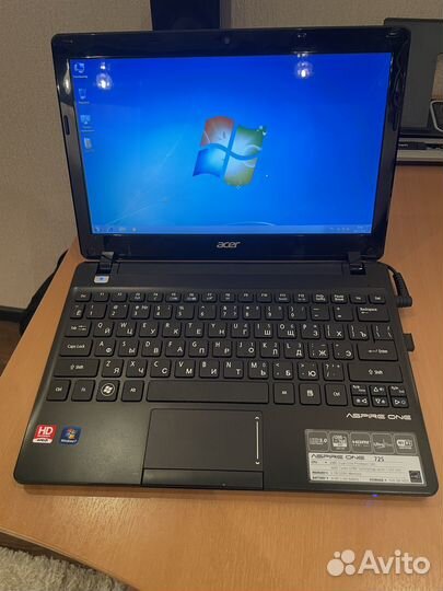 Нетбук Acer one 725
