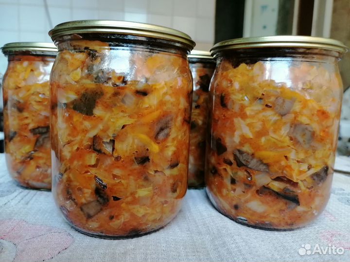 Солянка с грибами, грибы сушёные