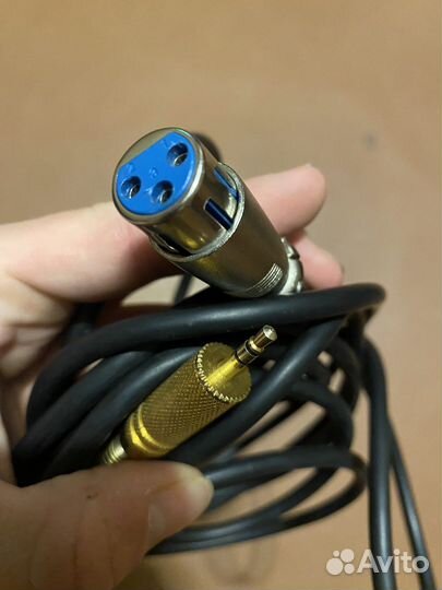 Кабель XLR (F) to Jack 3.5 mm (4.5 метра)