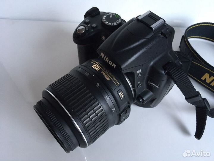 Nikon d5000 kit 18-55mm фотоаппарат