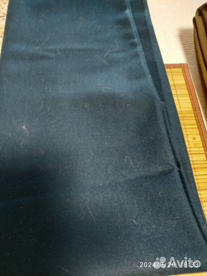 Ткань шерсть морская волна СССР