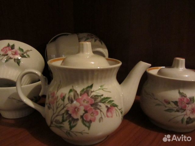 Сервиз фарфор на 6 персон новый