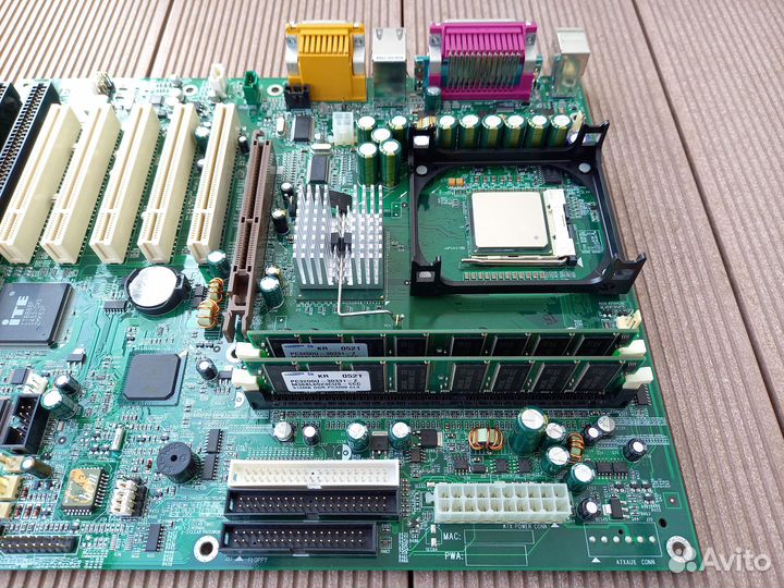 Мат. плата BCM BC845DL (Pentium 4 с AGP и ISA)