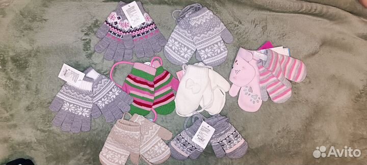 Варежки детские