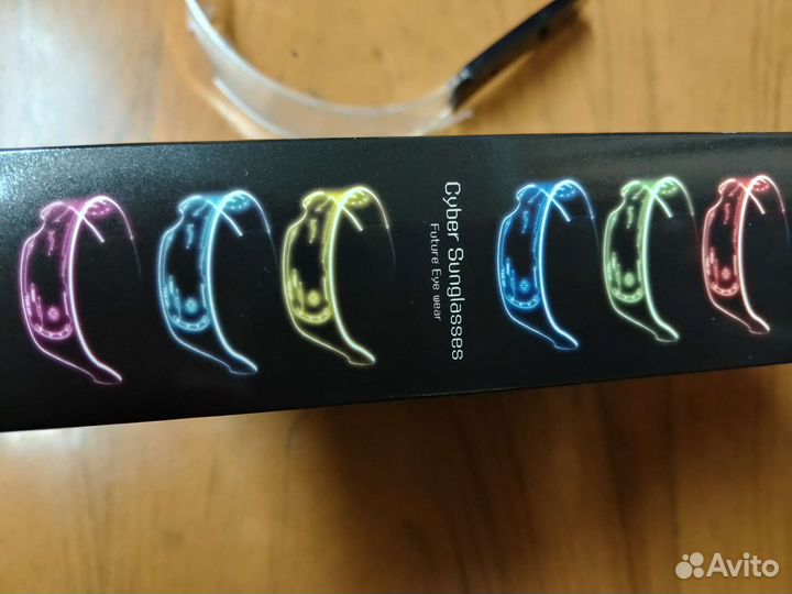 LED кибер очки Новые