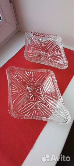 Хрустальные вазы 1 шт. СССР