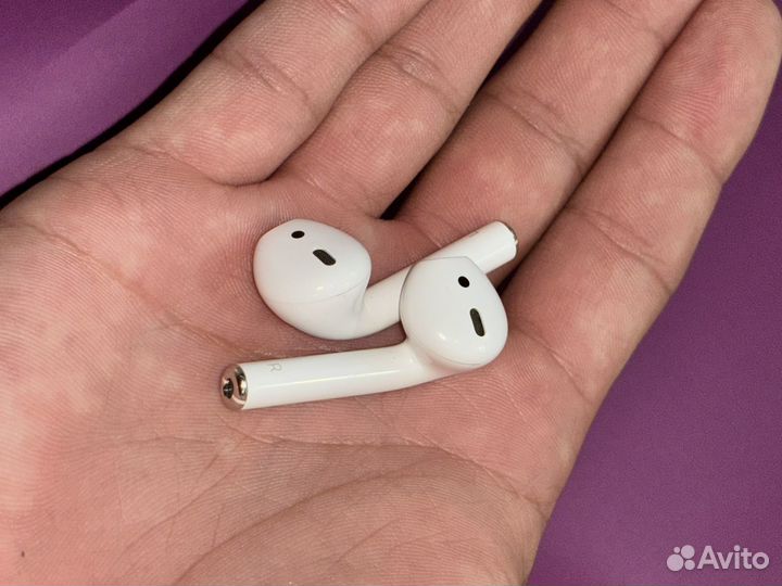 Наушники apple airpods 2 без кейса