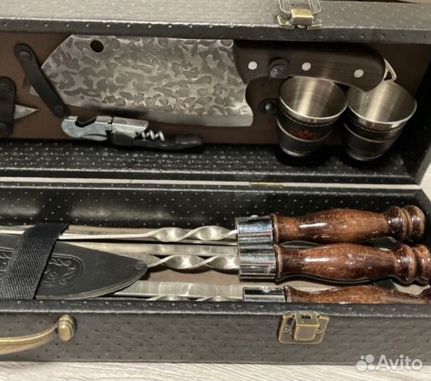 Шашлычный набор в кейсе