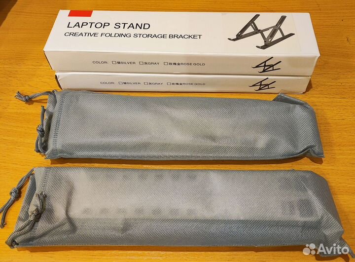 Алюминиевая подставка, для ноутбука