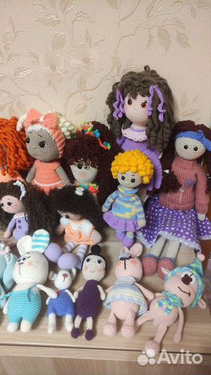 Вязанные игрушки