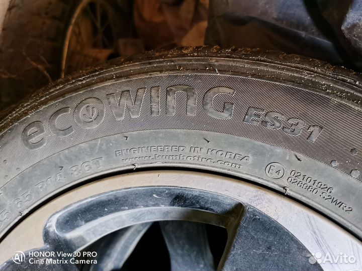 Колеса комплект диски skad, резина Kumho