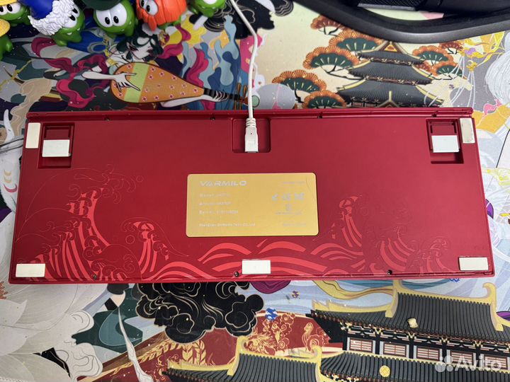 Varmilo VA87M KOI Cherry Silent Red