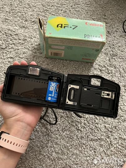 Плёночный фотоаппарат canon af-7 prima