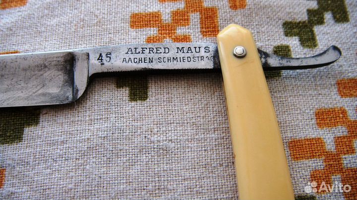 Опасная бритва Alfred Maus 45 aagheh schmiedstr 10
