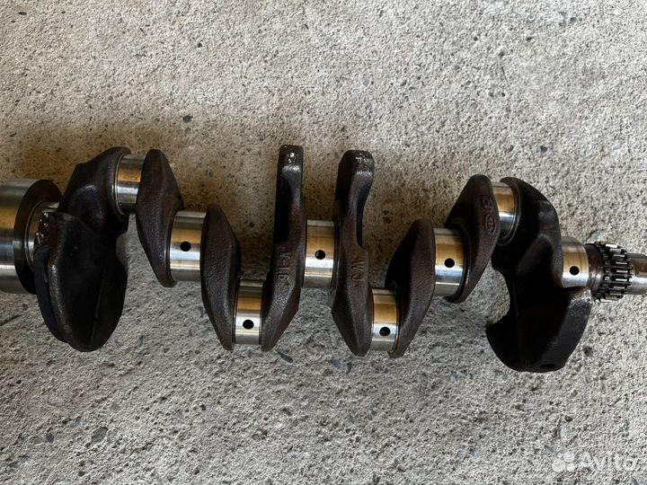 Коленвал на hyundai solaris 1 6, kia rio
