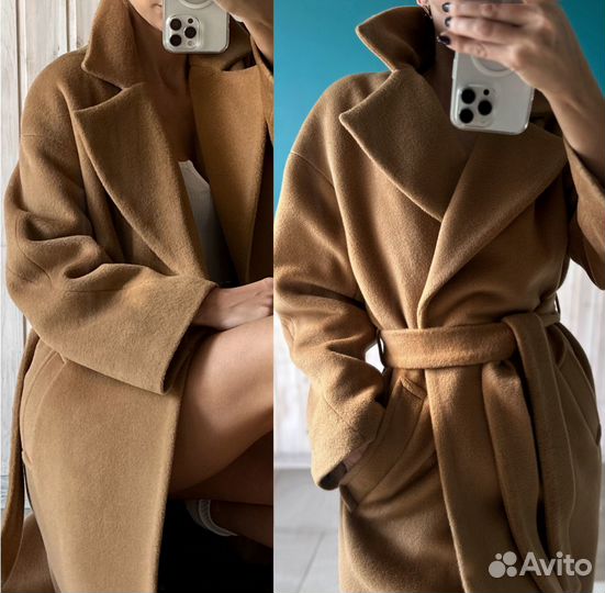 Женские пальто из шерсти, осень-зима